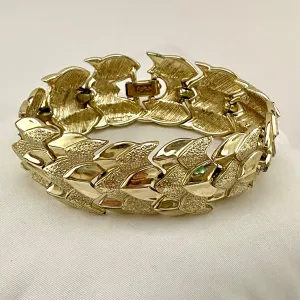 1960s Coro Light Gold-Tone Bracelet