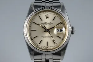 1988 Rolex DateJust 16220 with Box and Japanese Papers