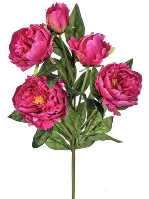 32" Deluxe Peony Spray - Choose Color