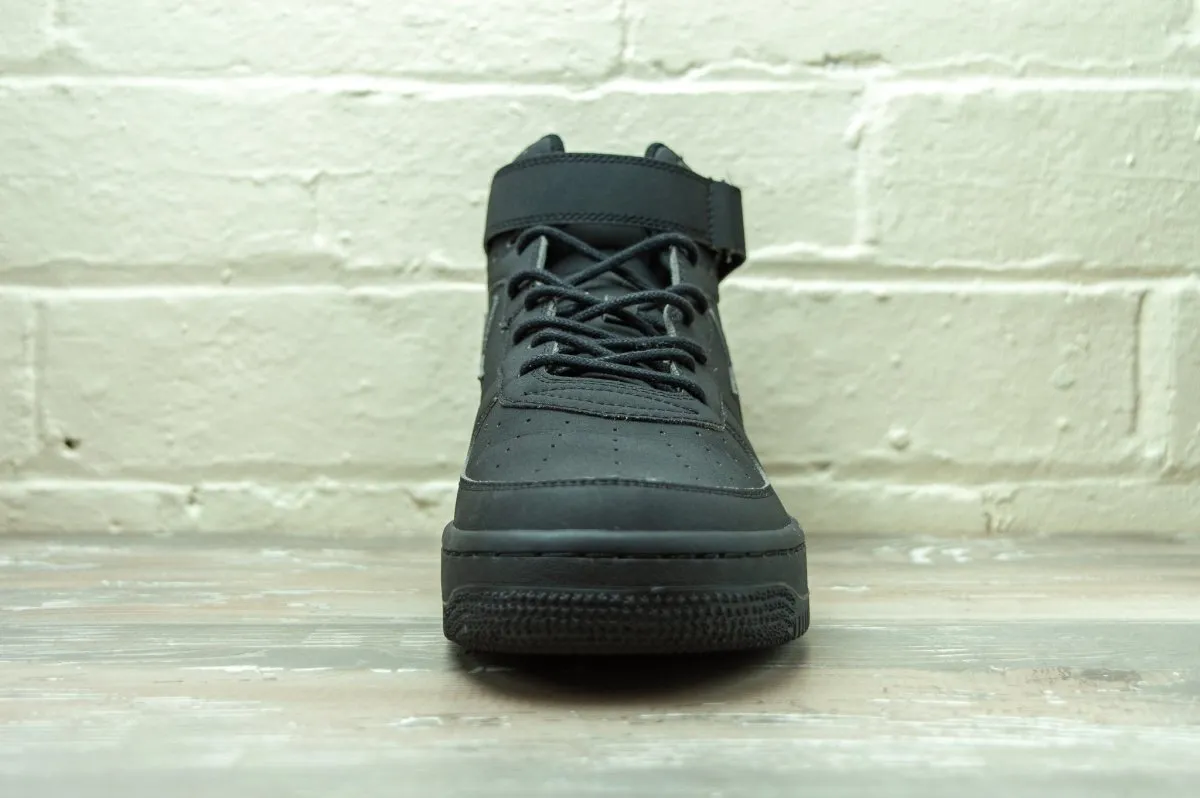 A Bathing Ape Bapesta M1 Mid Black Nubuck 1C30191021