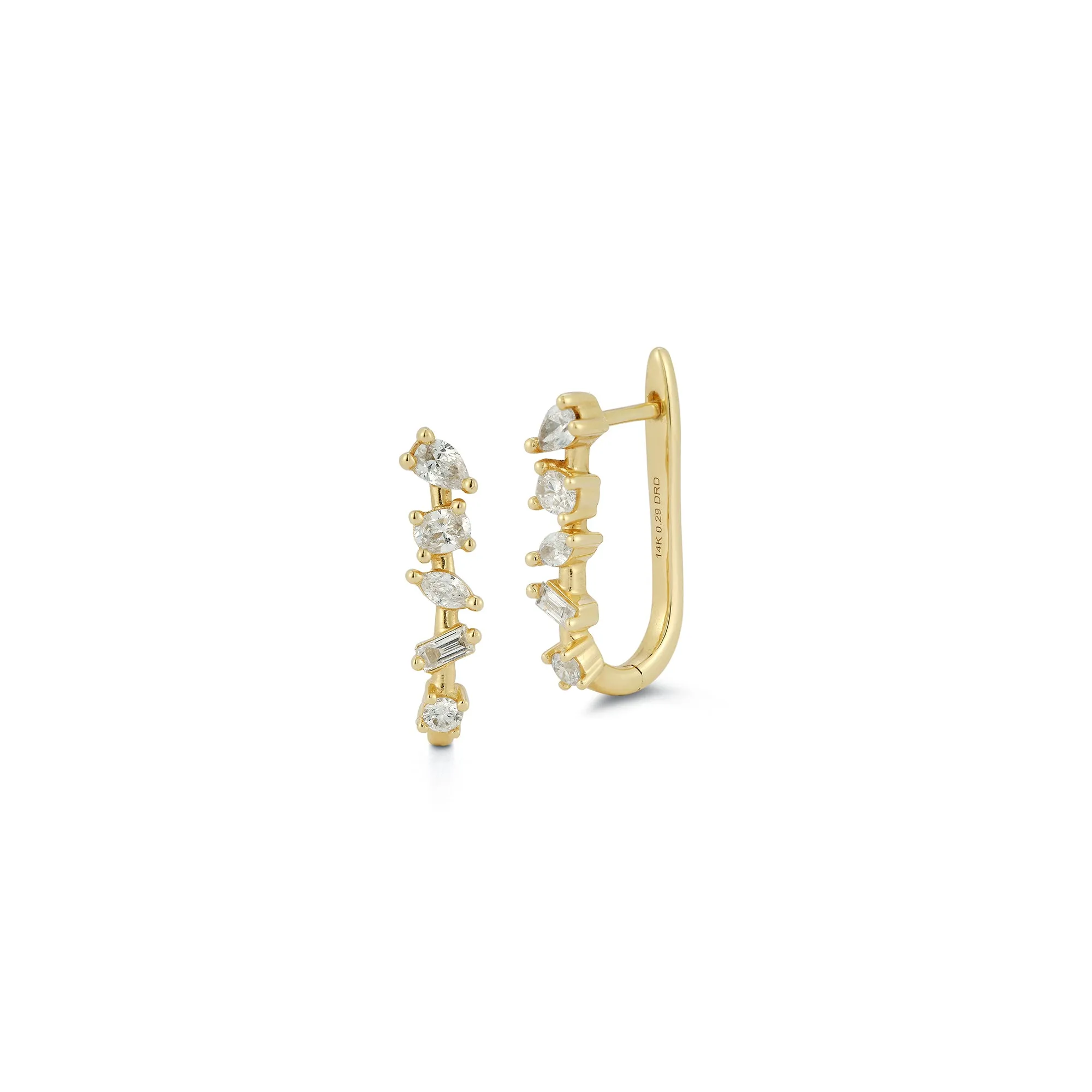 Alexa Jordyn Multi-Shape U Hoops