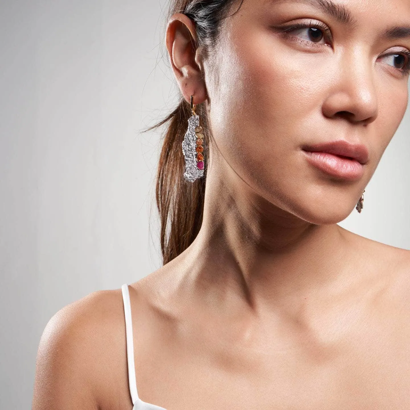 Alotar Mixed Stones Earrings