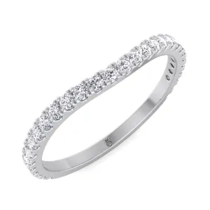 Bandfraser - Matching Pave Wedding Band (0.3 CT)