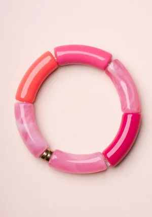 Bangle 23pabr01 Lithos Jonc Dark-Pink