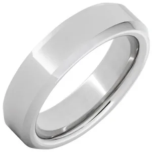 Beveled Edge Band with Polish Finish