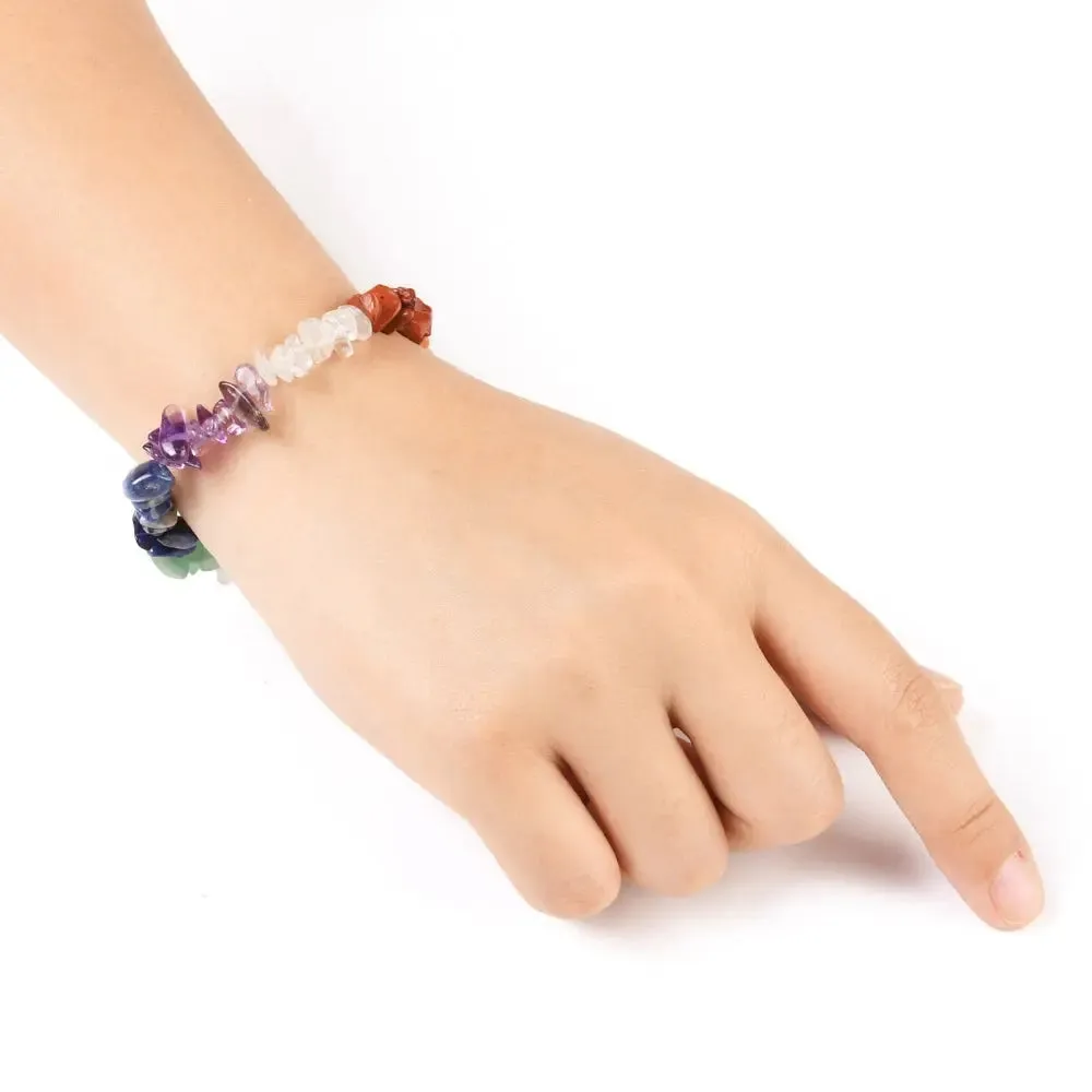 Bracelet -7 Chakra -Chips