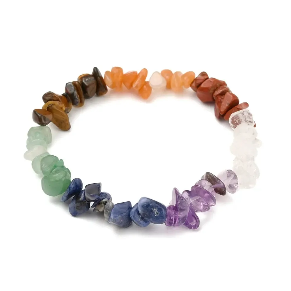 Bracelet -7 Chakra -Chips