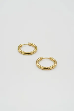 Brenda Grands Gold Hoops Mini