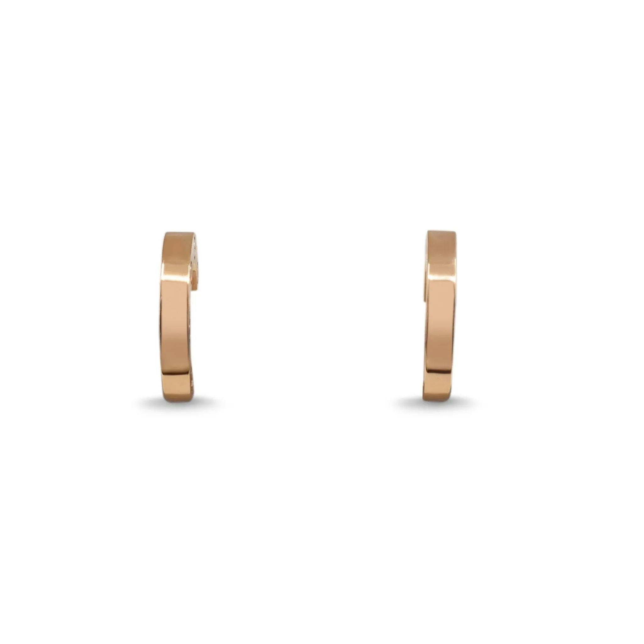 Cartier Love Hoop Earrings - 18ct Rose Gold