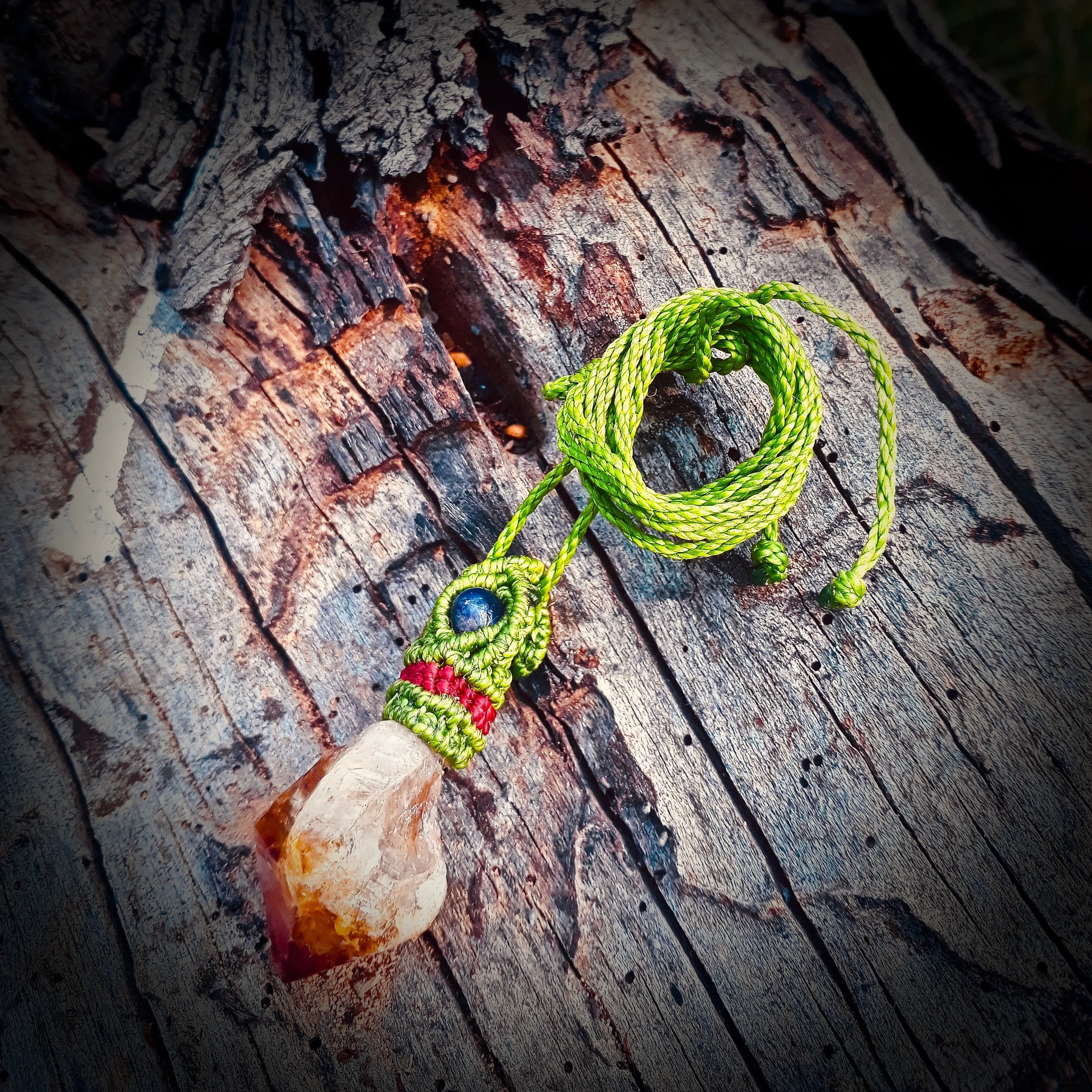 Citrine necklace