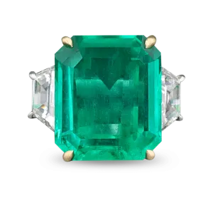 Colombian Emerald Ring, 9.25 carats