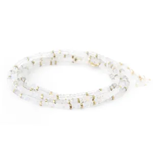 Confetti Moonstone Wrap Bracelet & Necklace