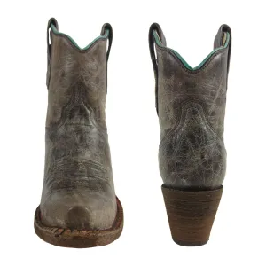 Corral Men's Tobacco and Black Eagle Snip Toe Cowboy Boot- A2797