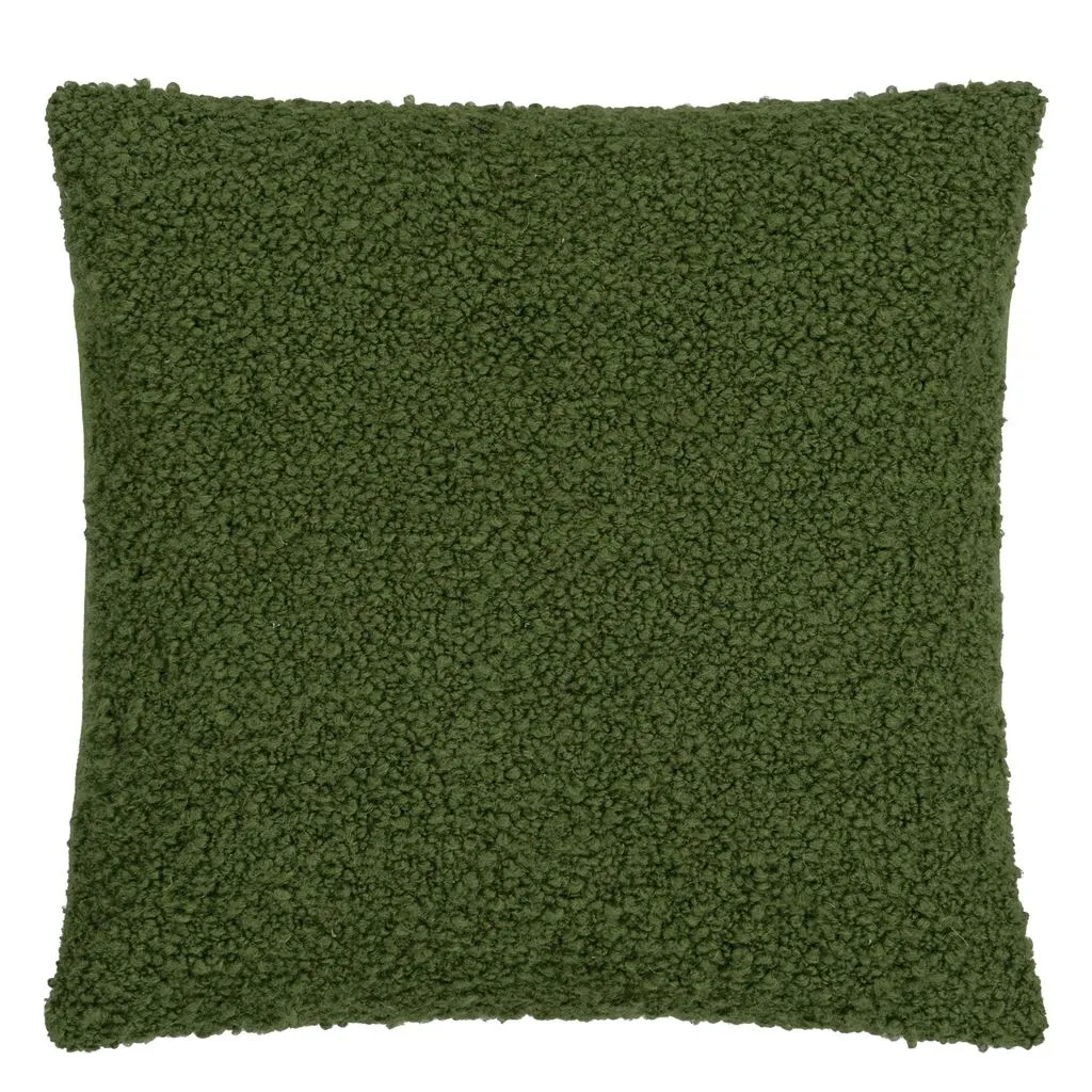 Designers Guild Cormo Emerald Boucle Decorative Pillow