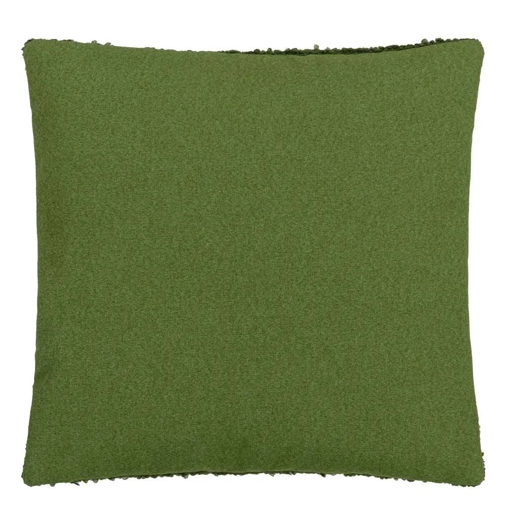 Designers Guild Cormo Emerald Boucle Decorative Pillow