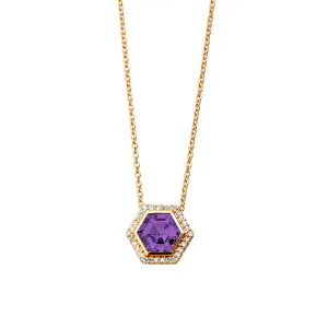 Diamond Hex Necklace