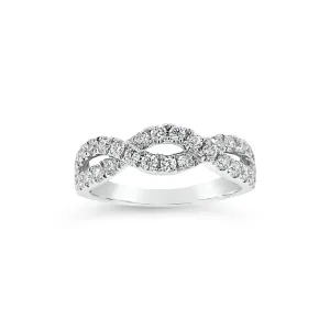 Diamond Infinity Ring