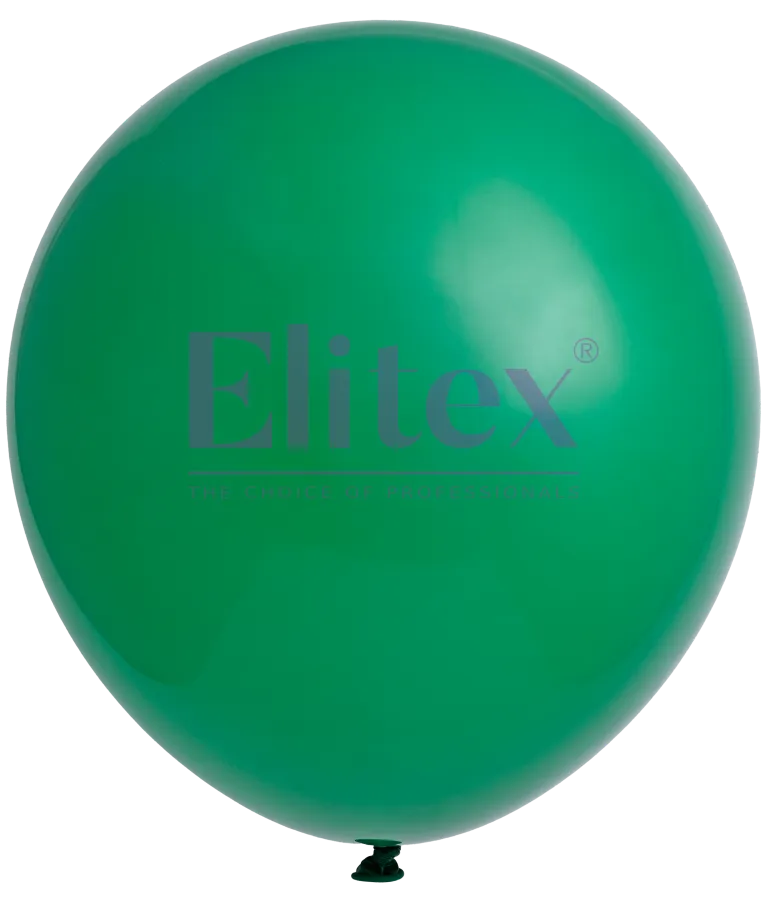 Elitex 12" Emerald Green Latex Balloon 50ct