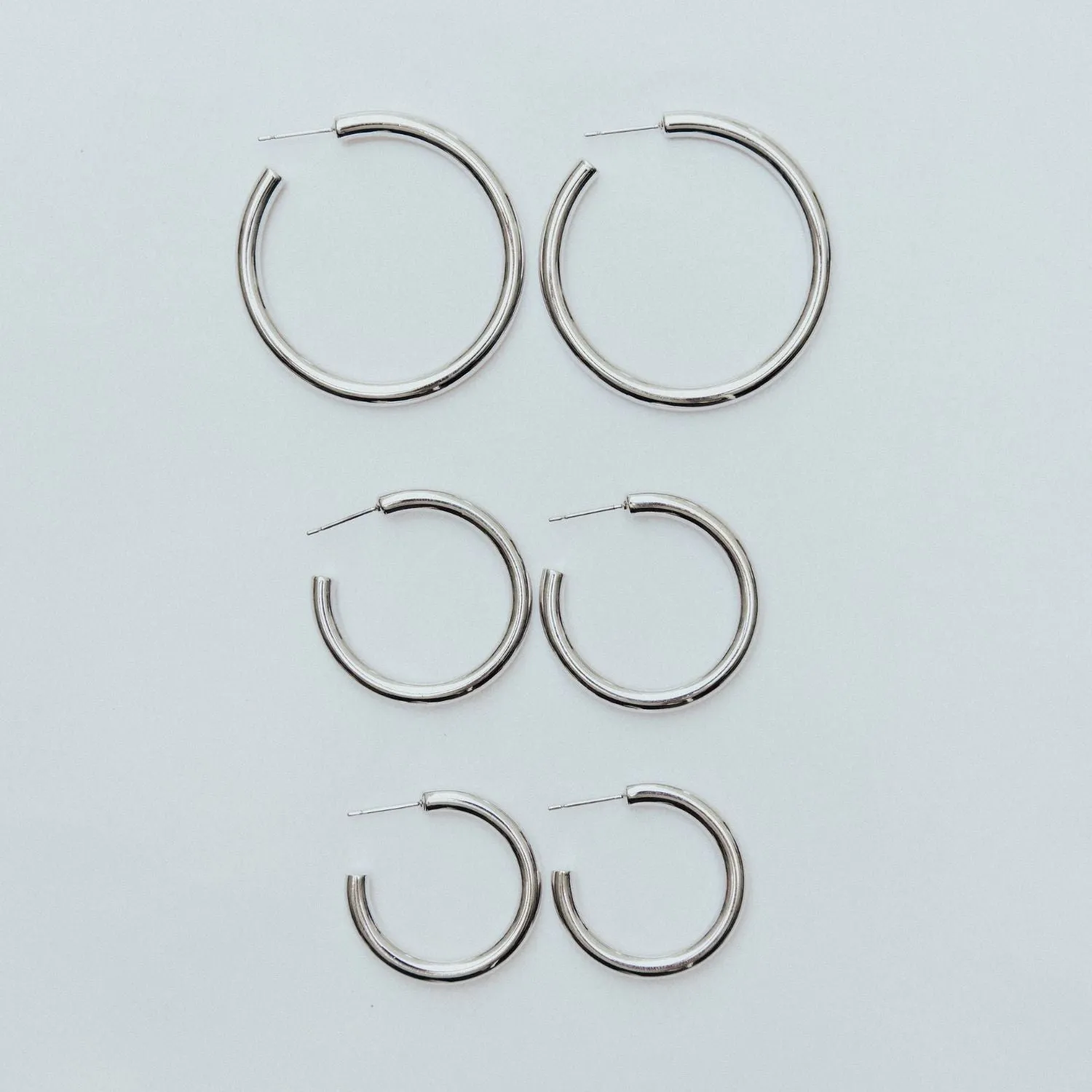 Ella Earrings Small (Silver)