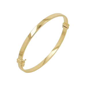 Essential Hinged Bangle (4mm)