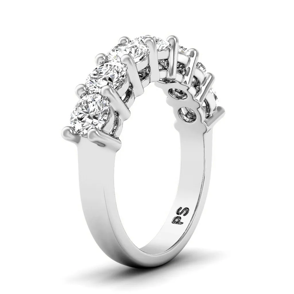 Exquisite 2.00 CT Round Cut Diamonds - Wedding Ring in 14KT White Gold