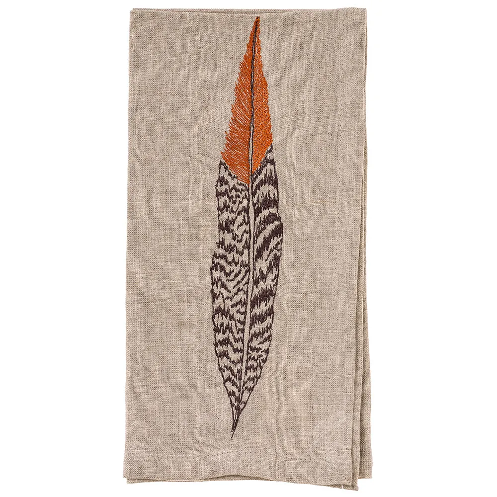 Feathers Collection Napkins by Coral & Tusk