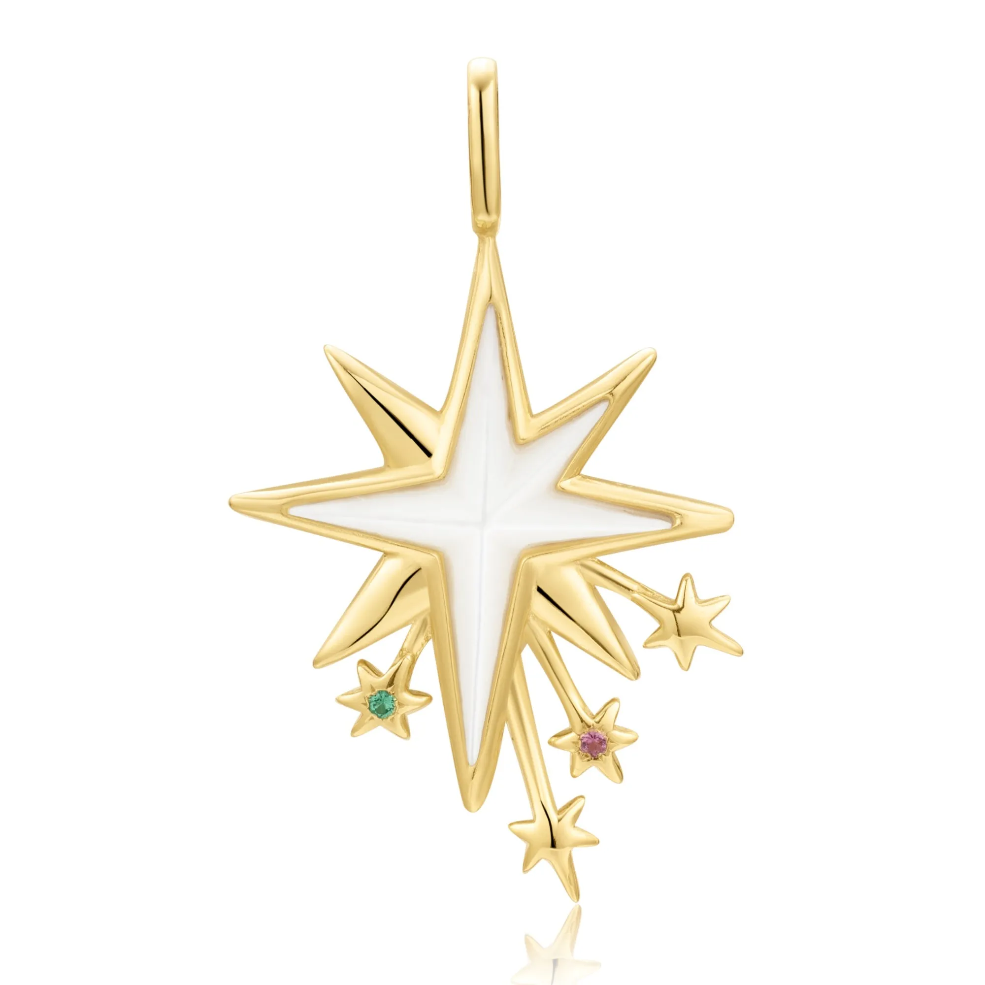 Gold Shooting Star Charm