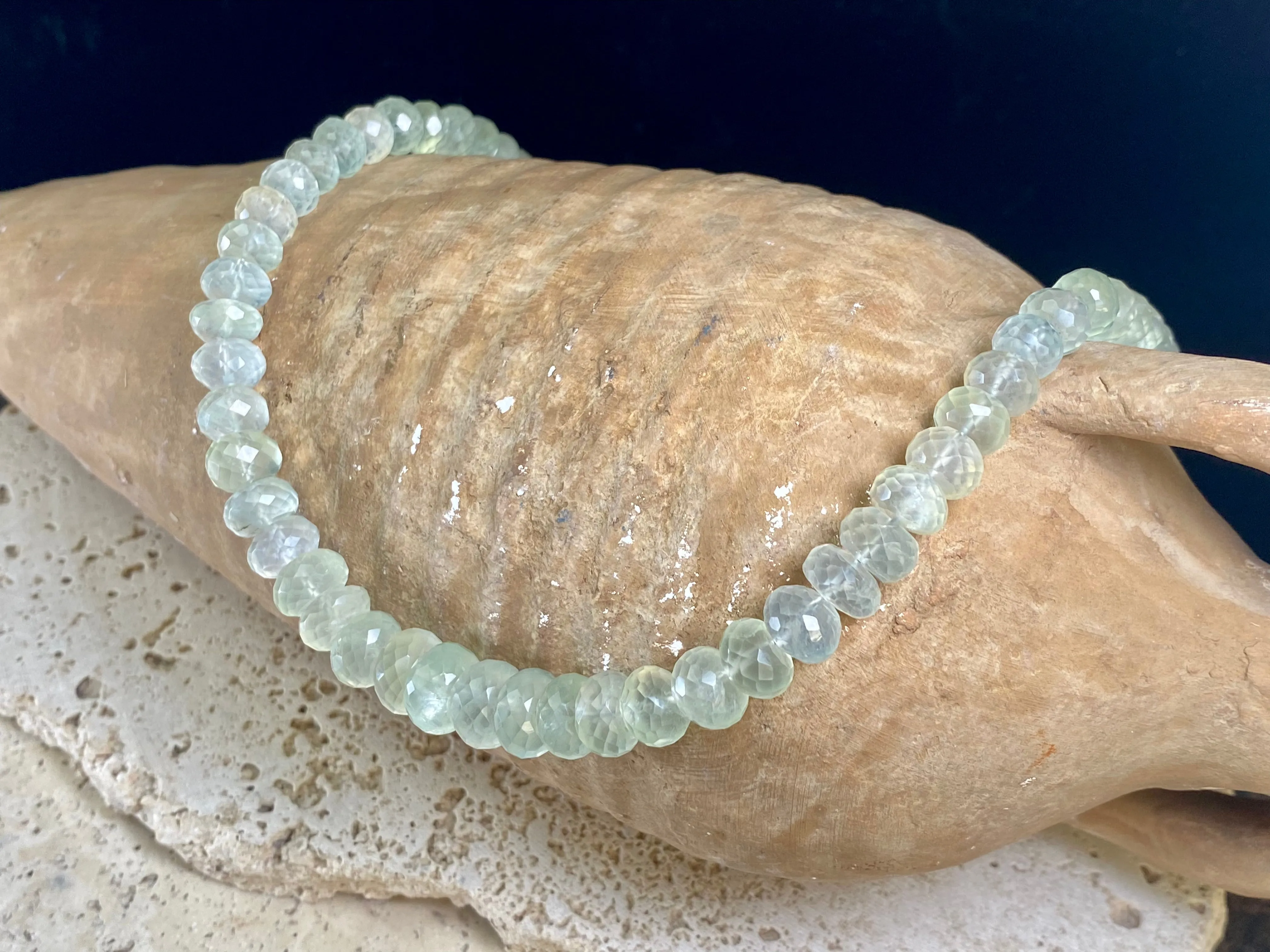 Green Prehnite Necklace