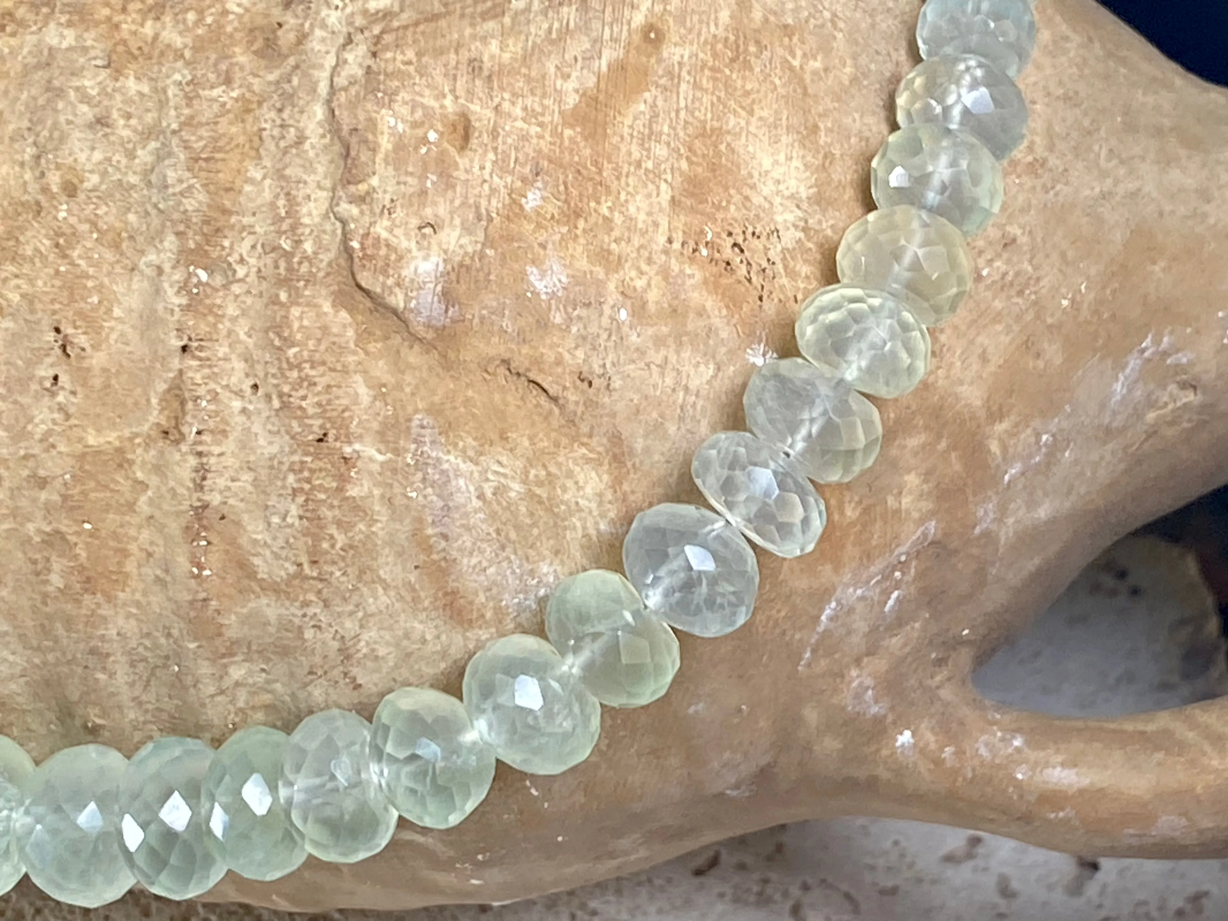 Green Prehnite Necklace