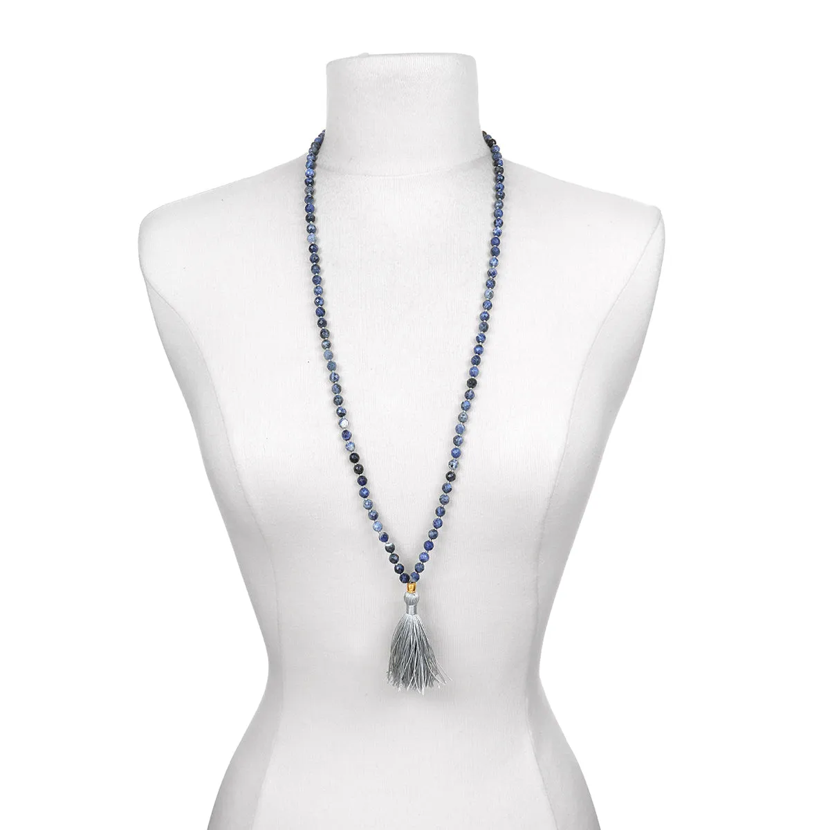 Guided by the Goddess Sodalite Gemstone Mala