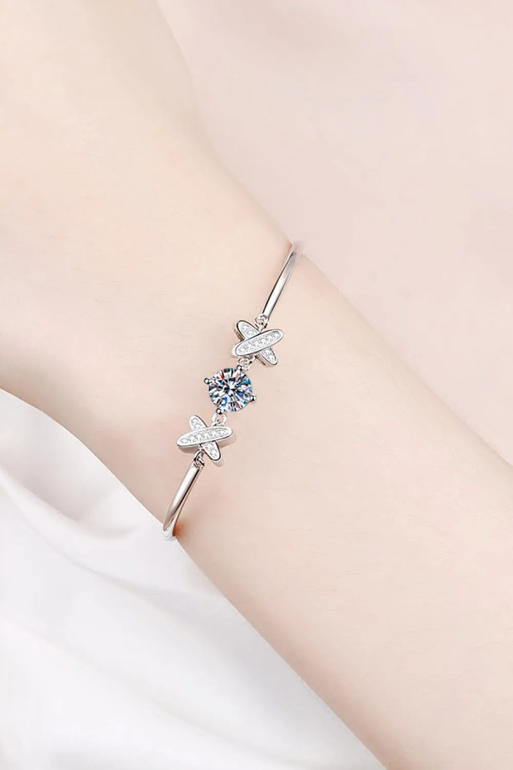 Happy State of Mind 1 Ct Moissanite Bracelet