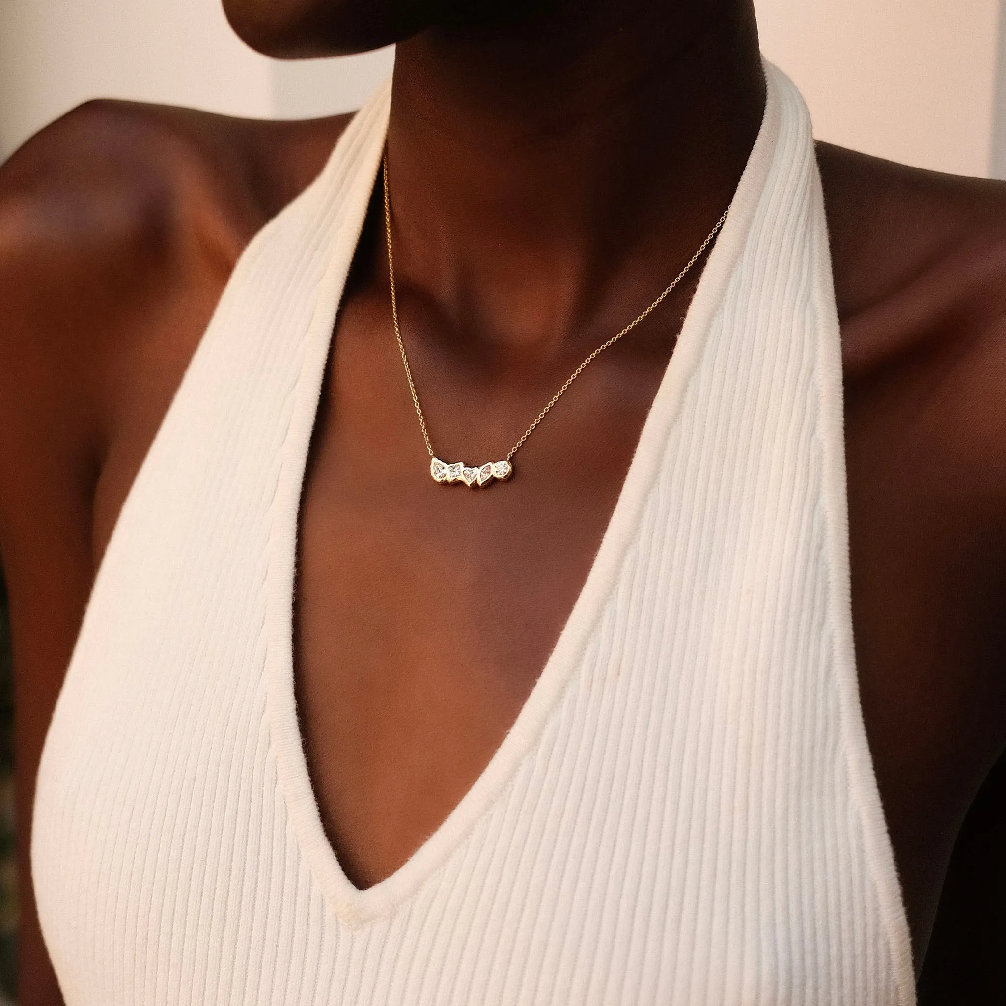 Harmony River Diamond Necklace