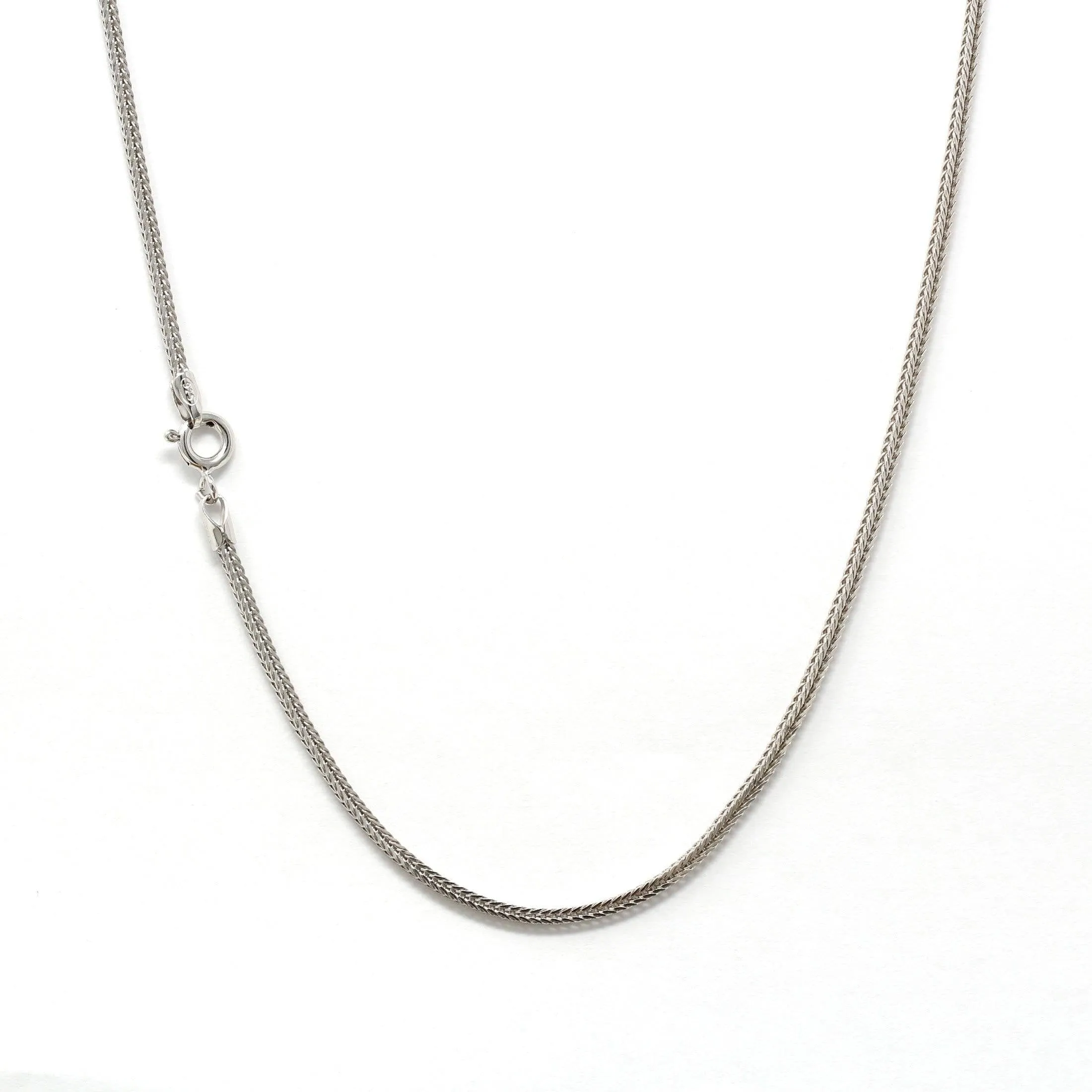 Italian Sterling Silver Box Chain 18 inch