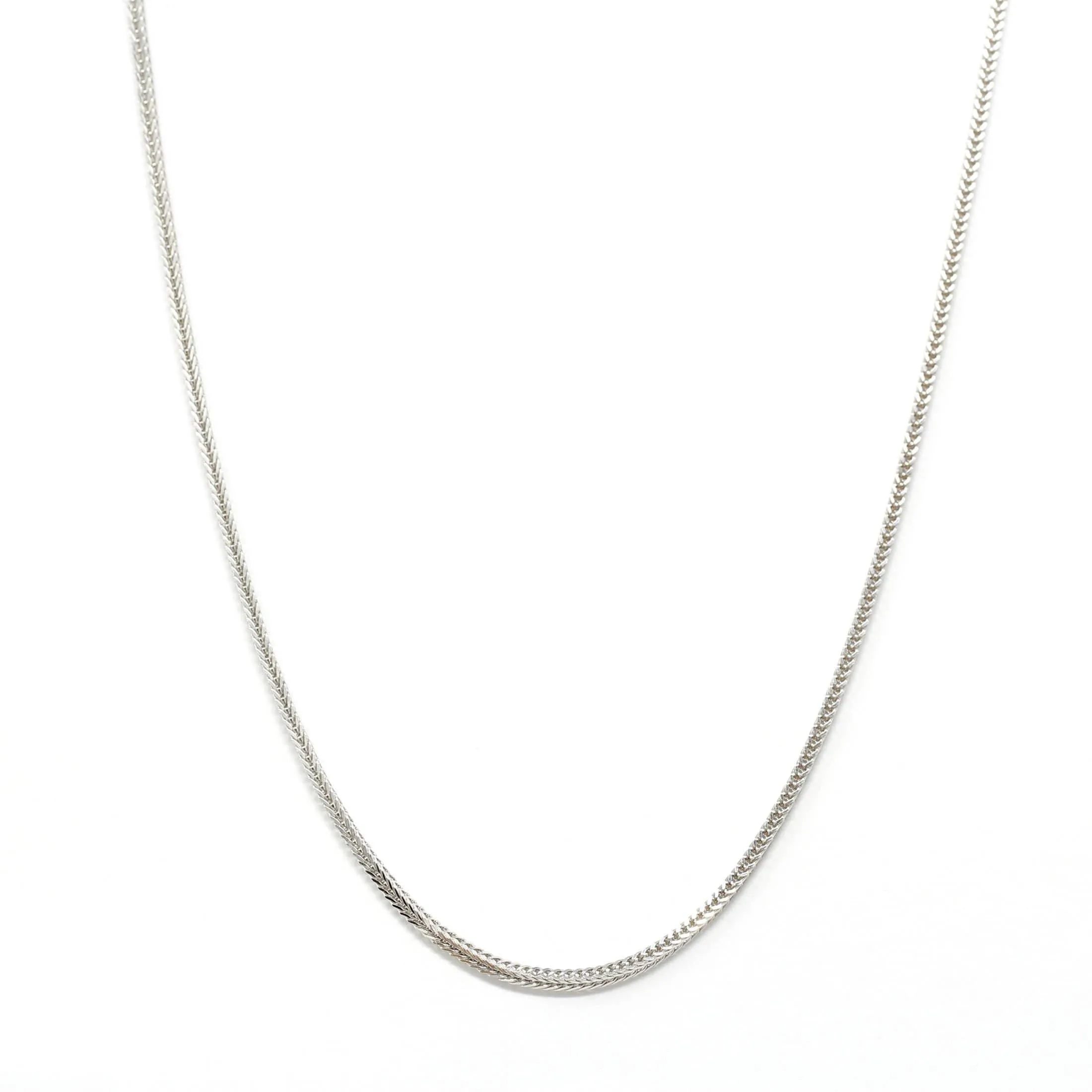 Italian Sterling Silver Box Chain 18 inch