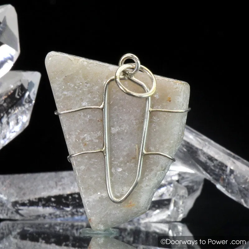 Lithium Light Crystal Pendant 'Uplifting the Light' .925 SS