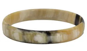 Medium Watusi Cow Horn Bangle Set