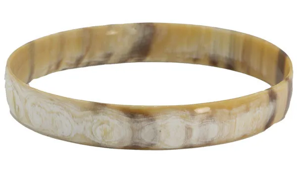 Medium Watusi Cow Horn Bangle Set