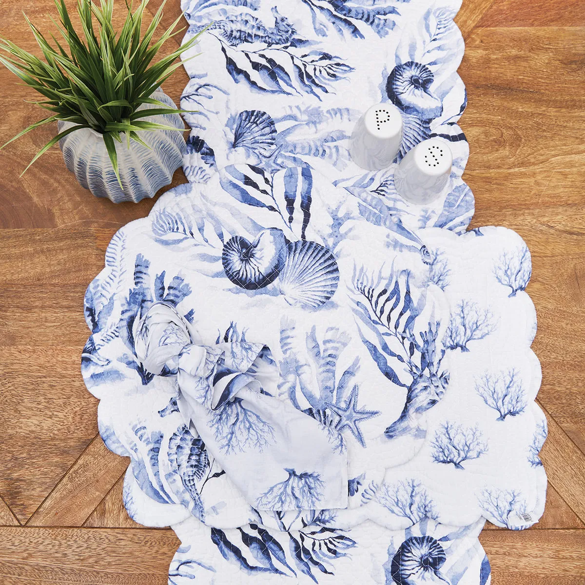 Midnight Lagoon Table Linens