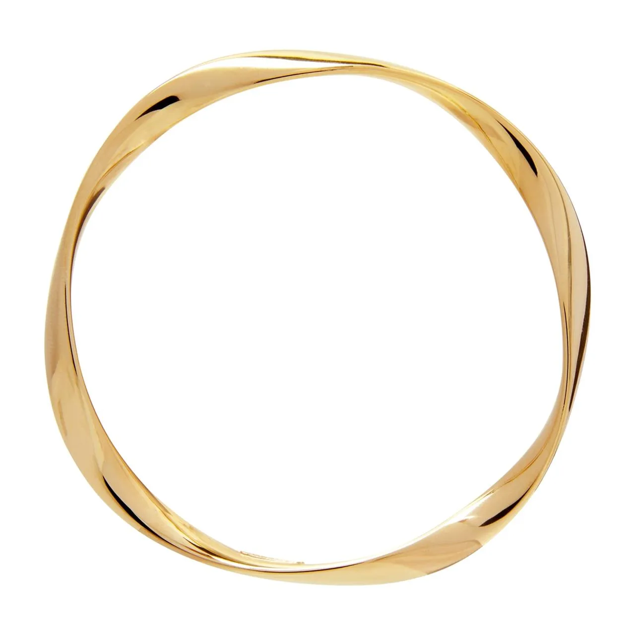 Najo Large Golden Garden of Eden Bangle