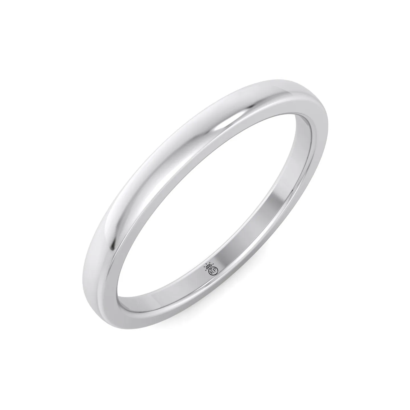 Paige - 3mm Plain Wedding Band