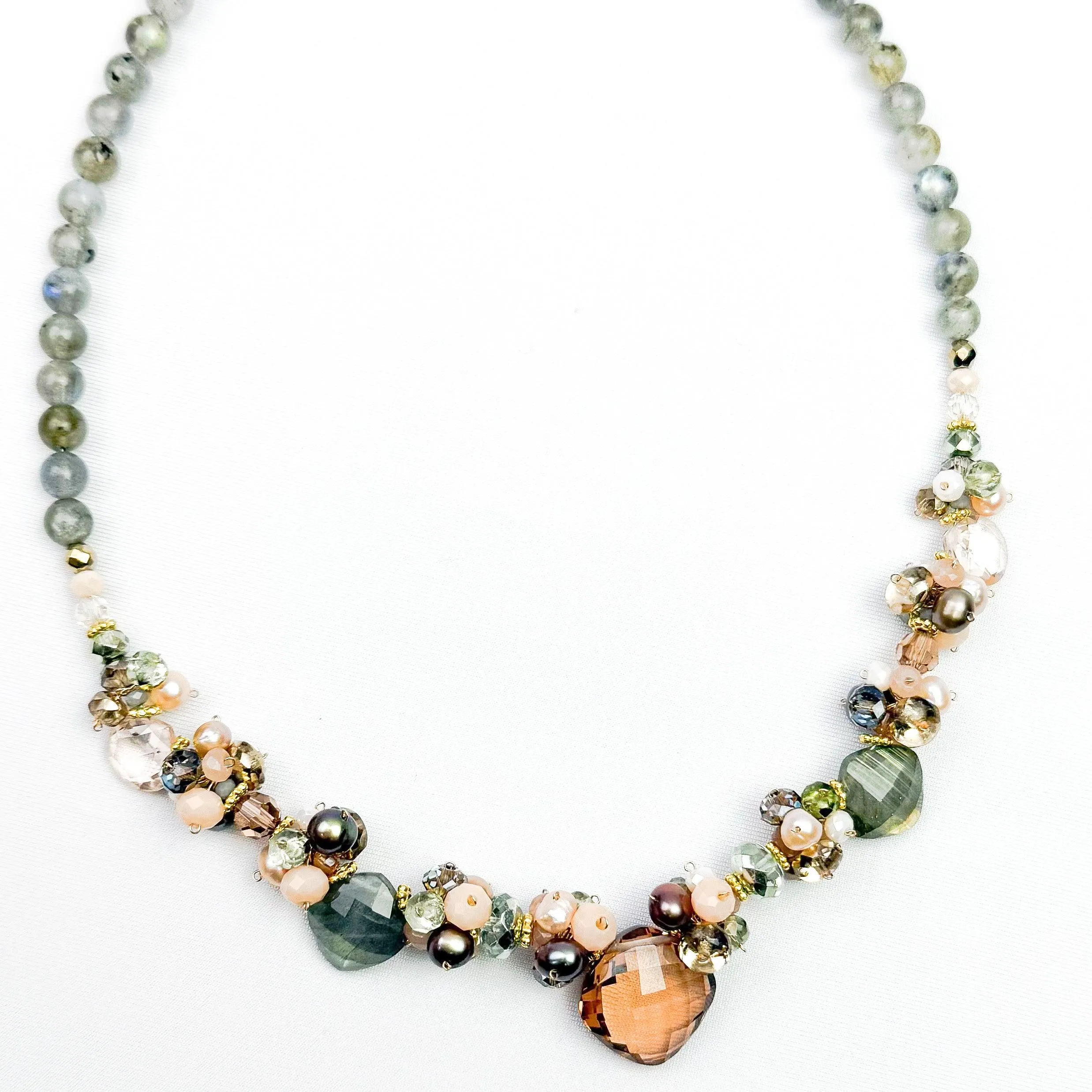 Paris Regina Statement Gemstone Necklace