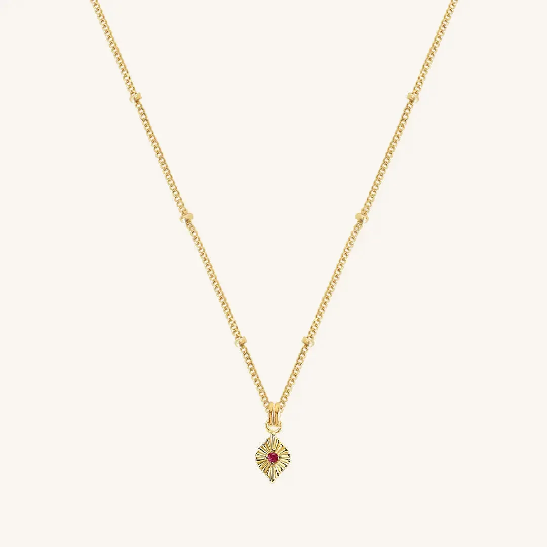 Petite Birthstone Necklace