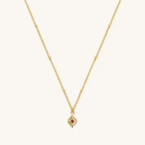 Petite Birthstone Necklace