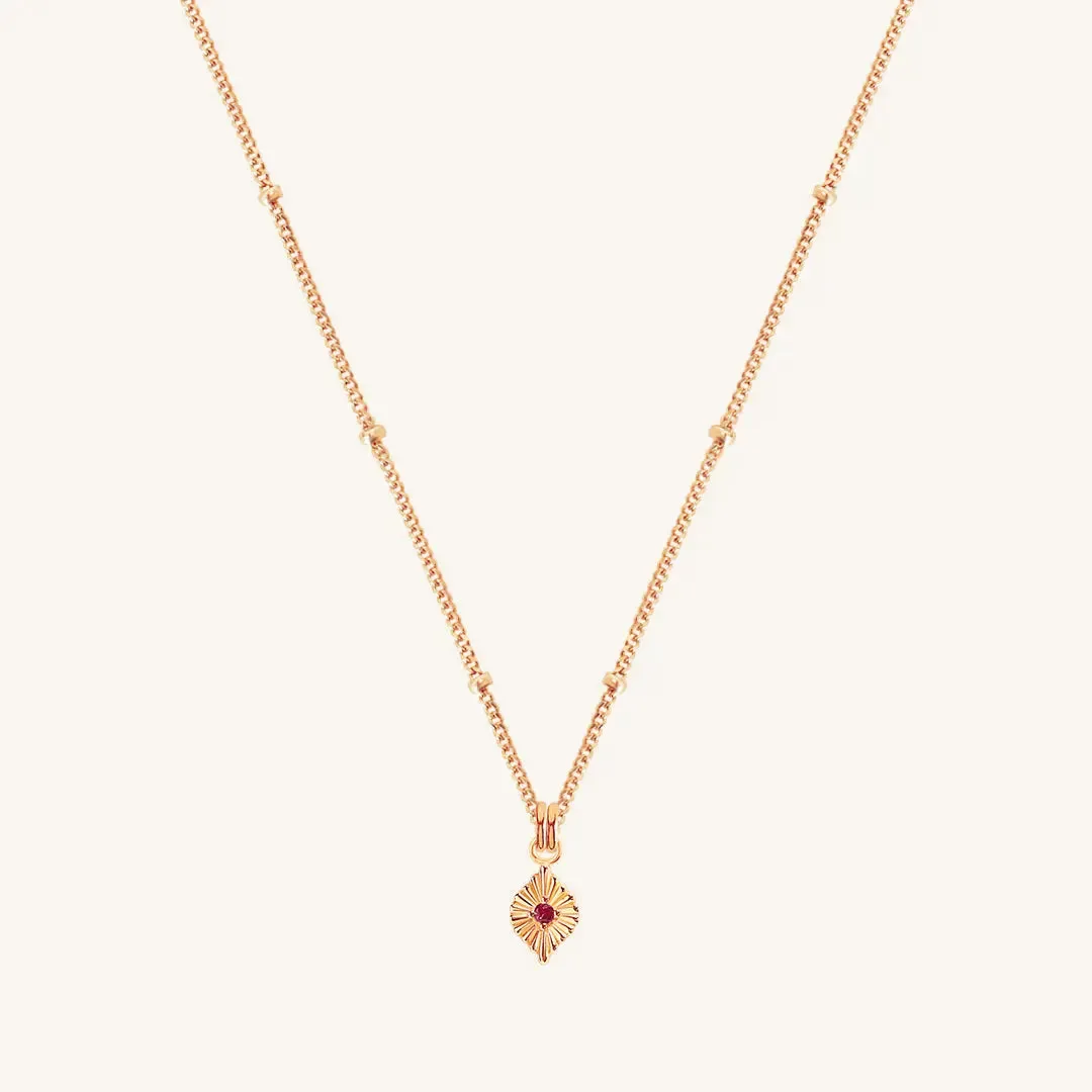 Petite Birthstone Necklace