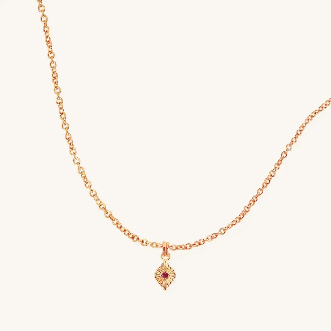 Petite Birthstone Necklace