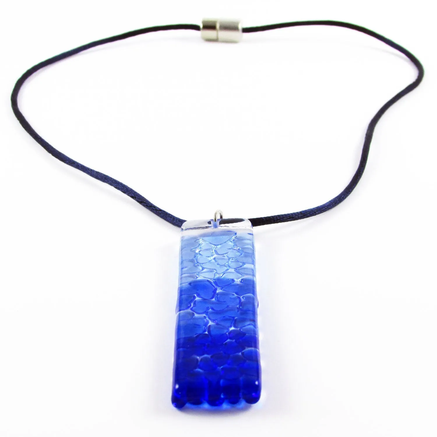 Picado Glass Pendant - Navy