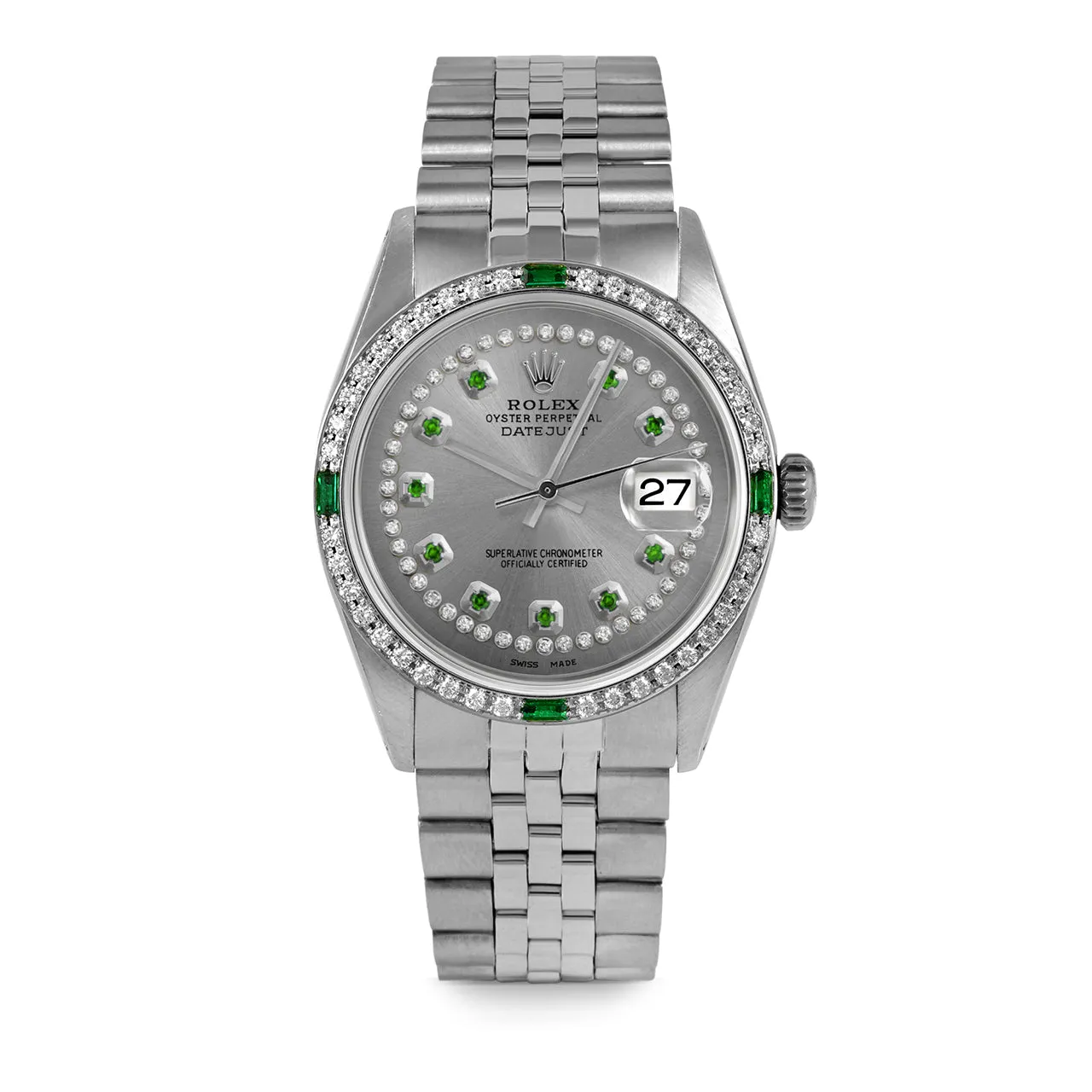 Rolex Datejust 36mm | 1601-SS-SLT-STRE-4EMD-JBL