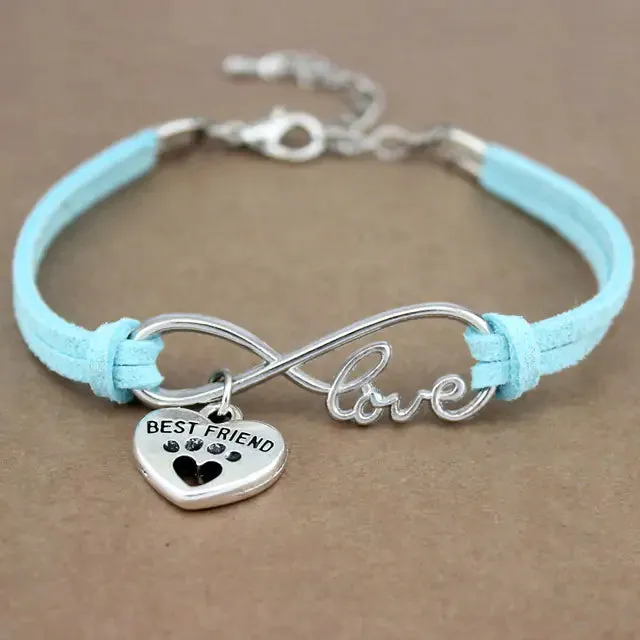 Rope Bracelet With Charms^