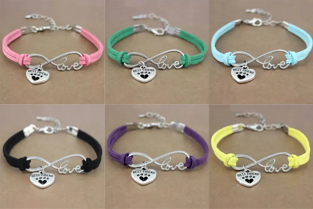 Rope Bracelet With Charms^