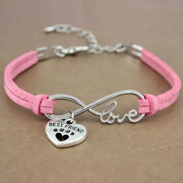 Rope Bracelet With Charms^